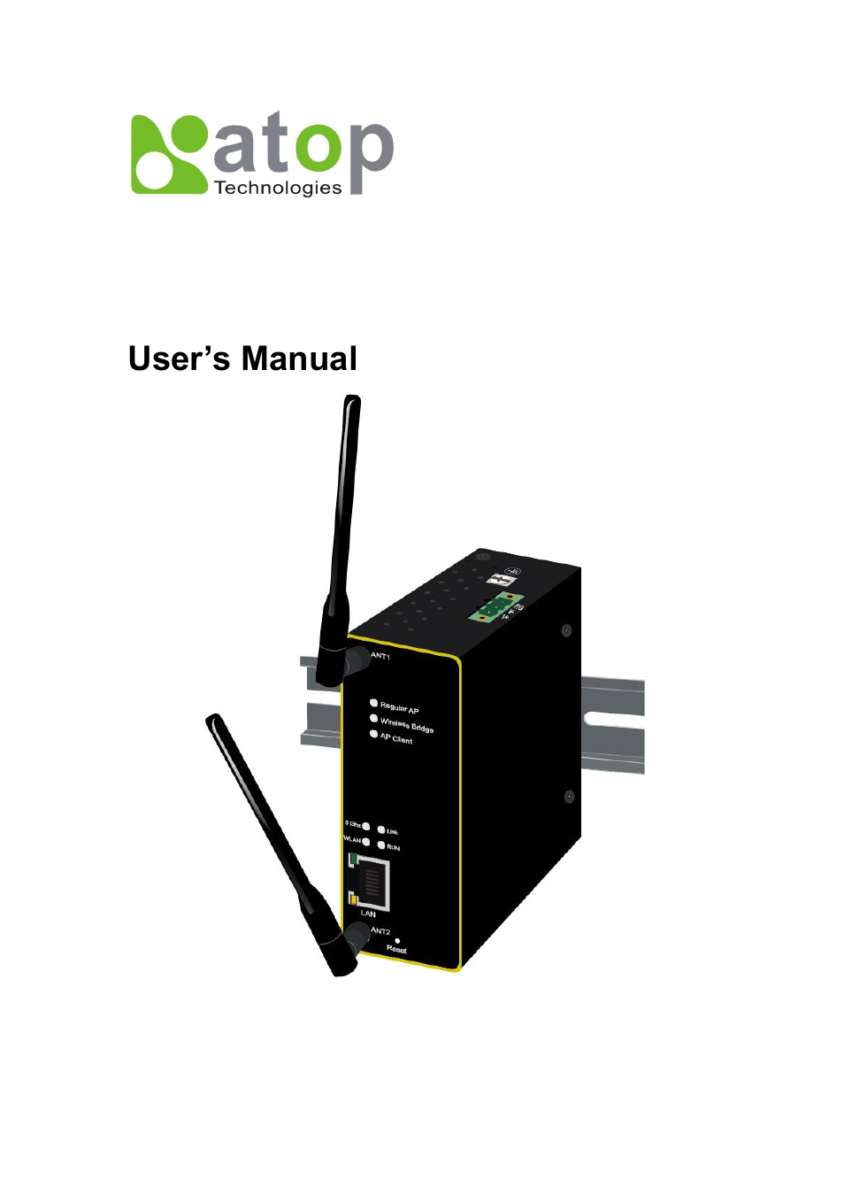 Atop Technology AW5500 User manual User Manual | 104 pages