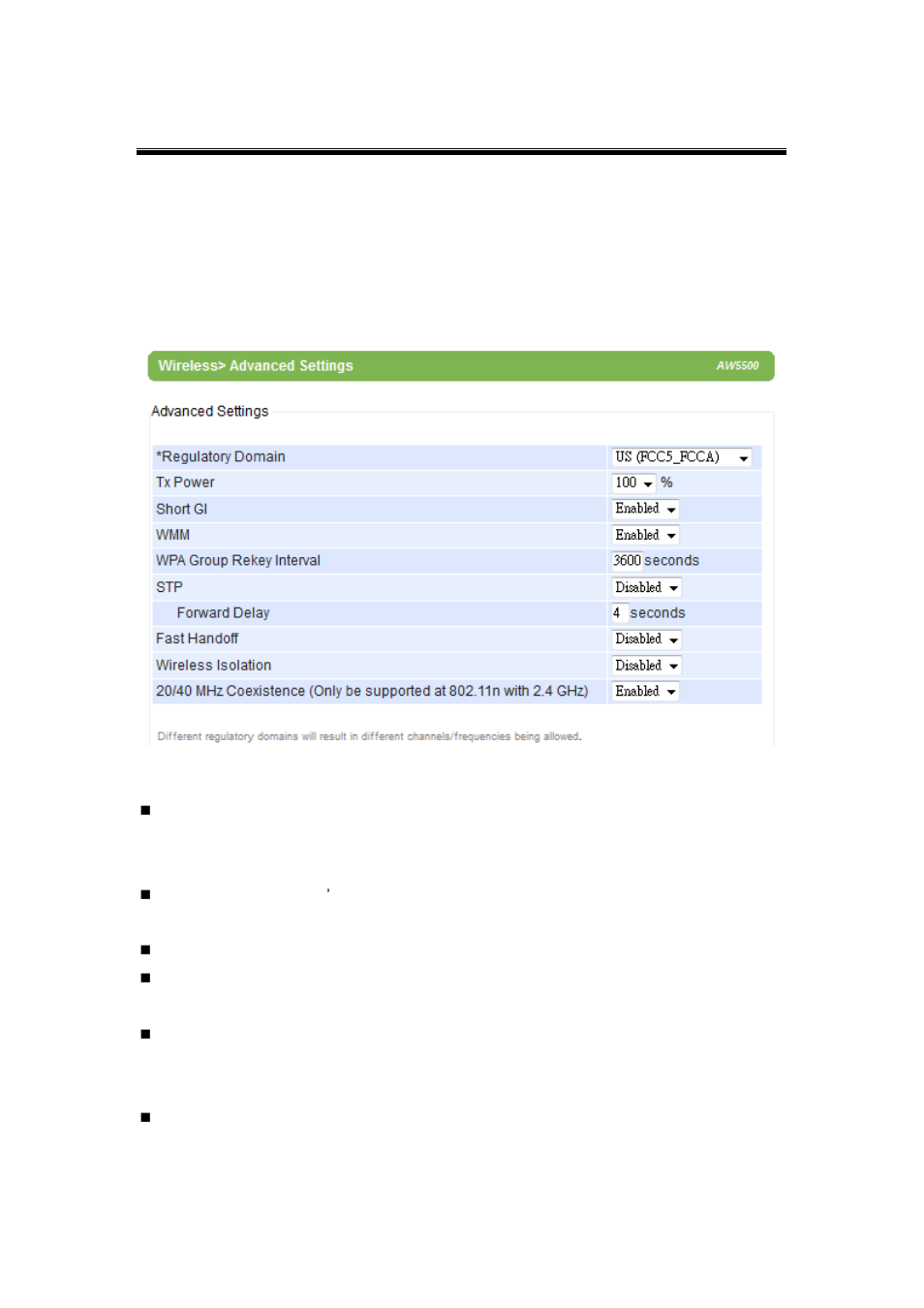 6 advanced settings, Advanced settings | Atop Technology AW5500 User manual User Manual | Page 41 / 104