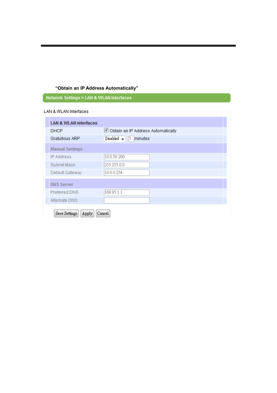 5 network settings, Network settings | Atop Technology AW5500 User manual User Manual | Page 46 / 104