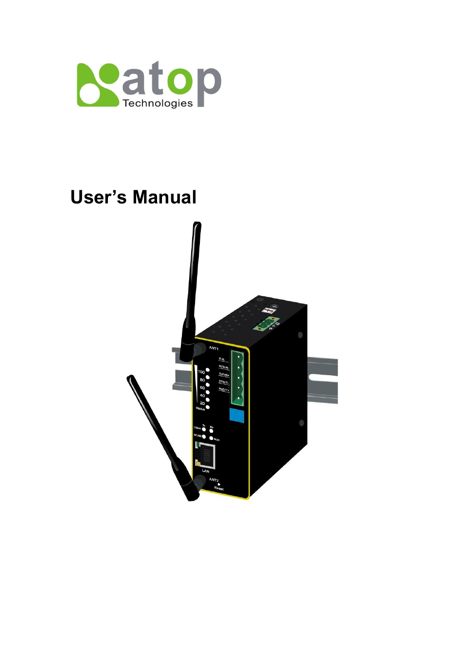 Atop Technology SW550X User manual User Manual | 125 pages