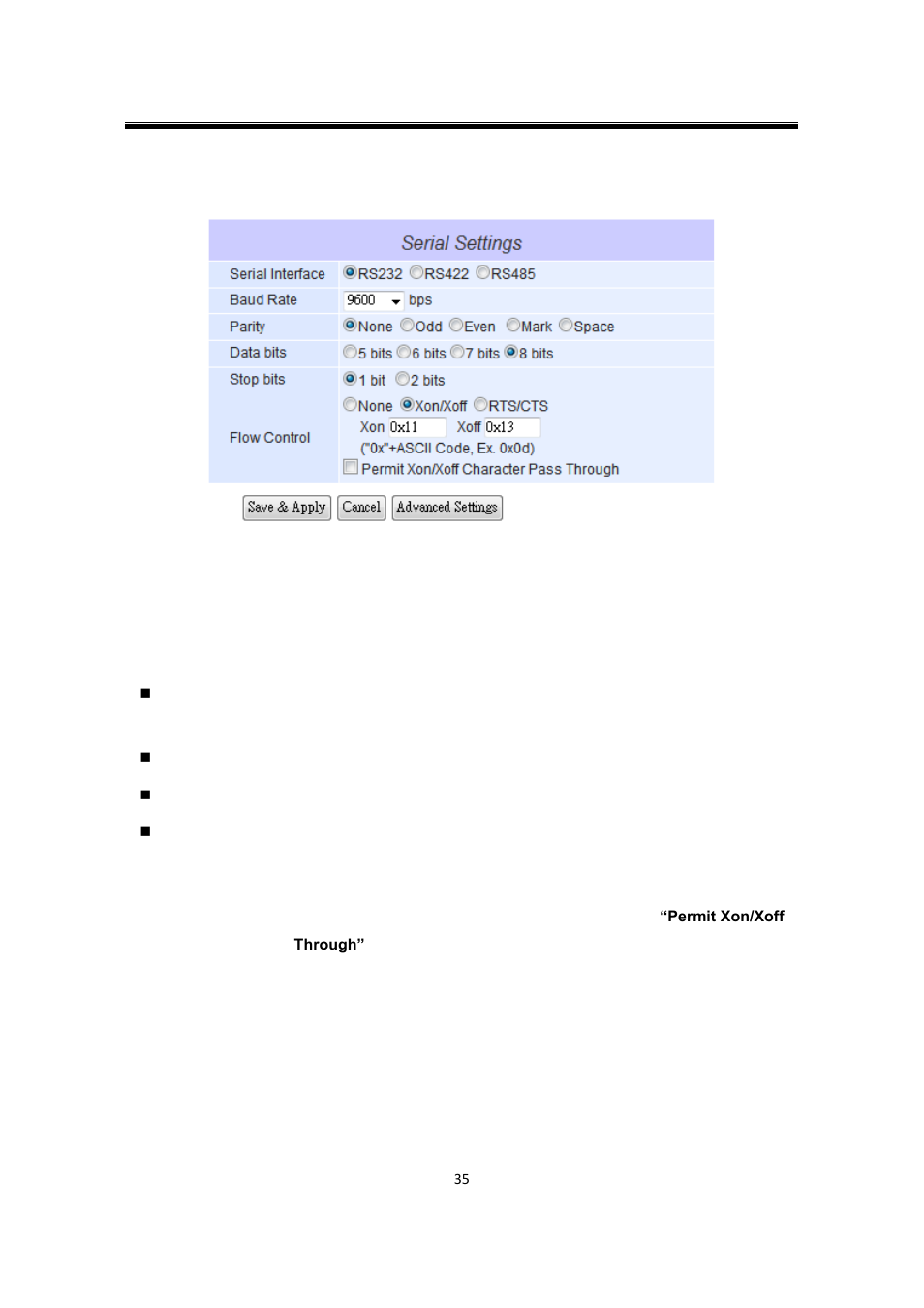 2 com configuration, Com configuration | Atop Technology SW550X User manual User Manual | Page 41 / 125