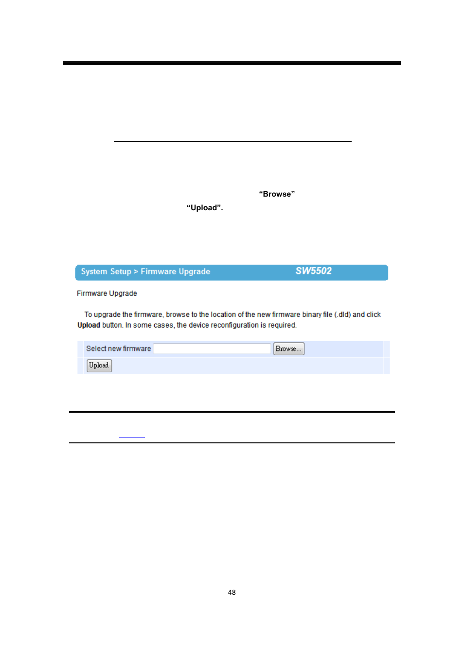 3 firmware upgrade, Firmware upgrade | Atop Technology SW550X User manual User Manual | Page 54 / 125