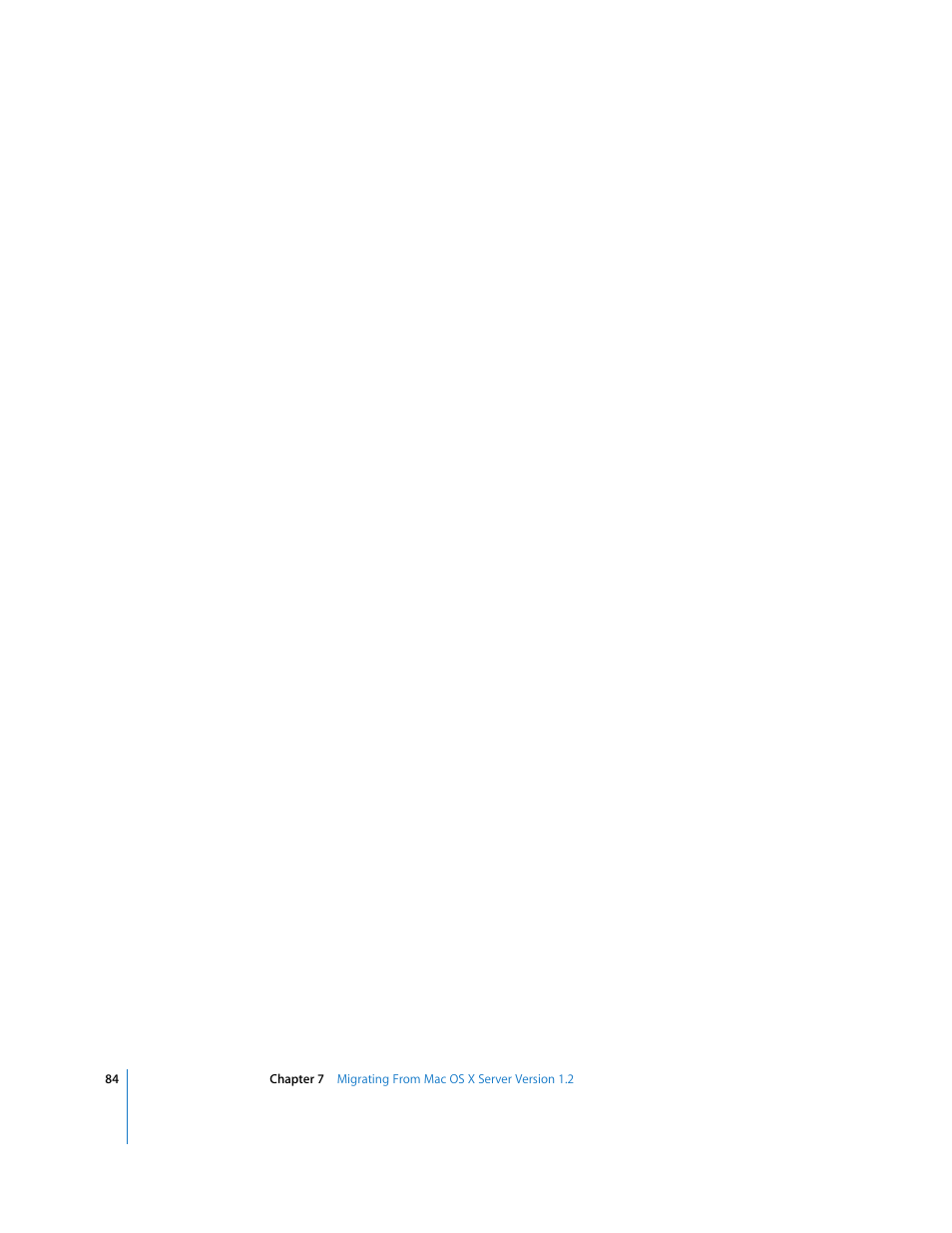 Apple Mac OS X Server (Upgrading and Migrating For Version 10.4 or Later) User Manual | Page 84 / 97