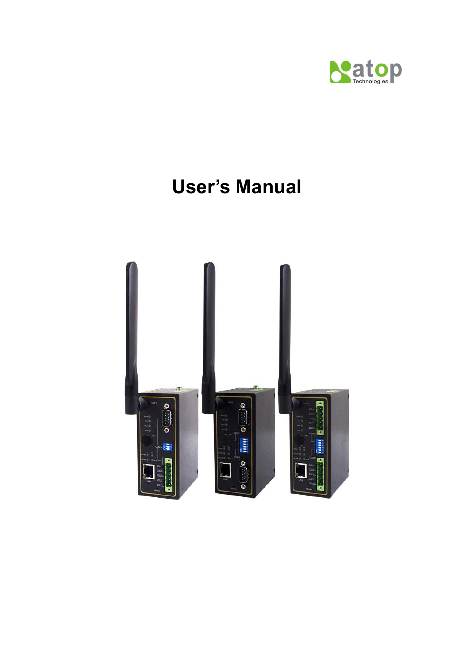 Atop Technology SW550XC User manual User Manual | 124 pages