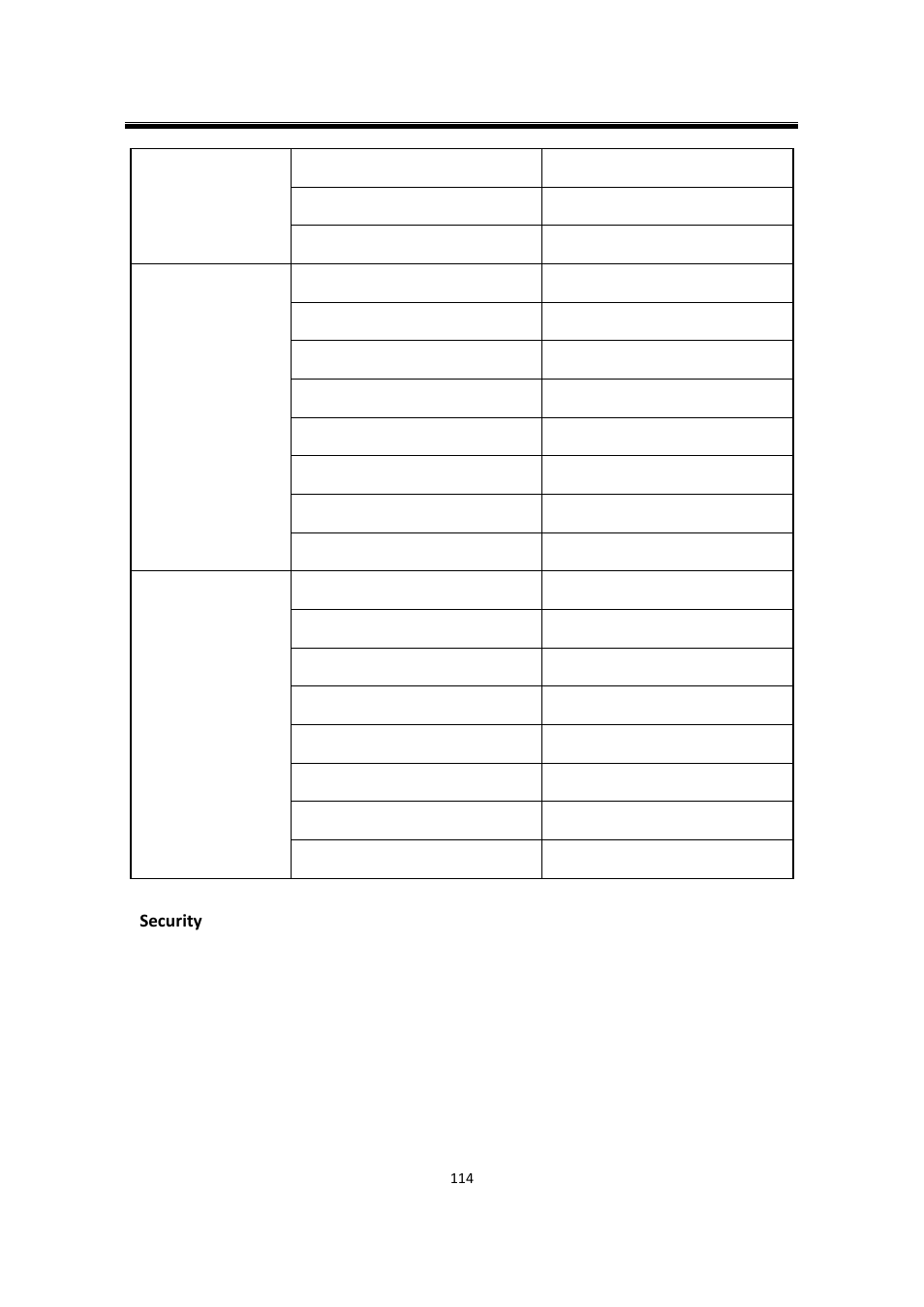 Security | Atop Technology SW550XC User manual User Manual | Page 119 / 124