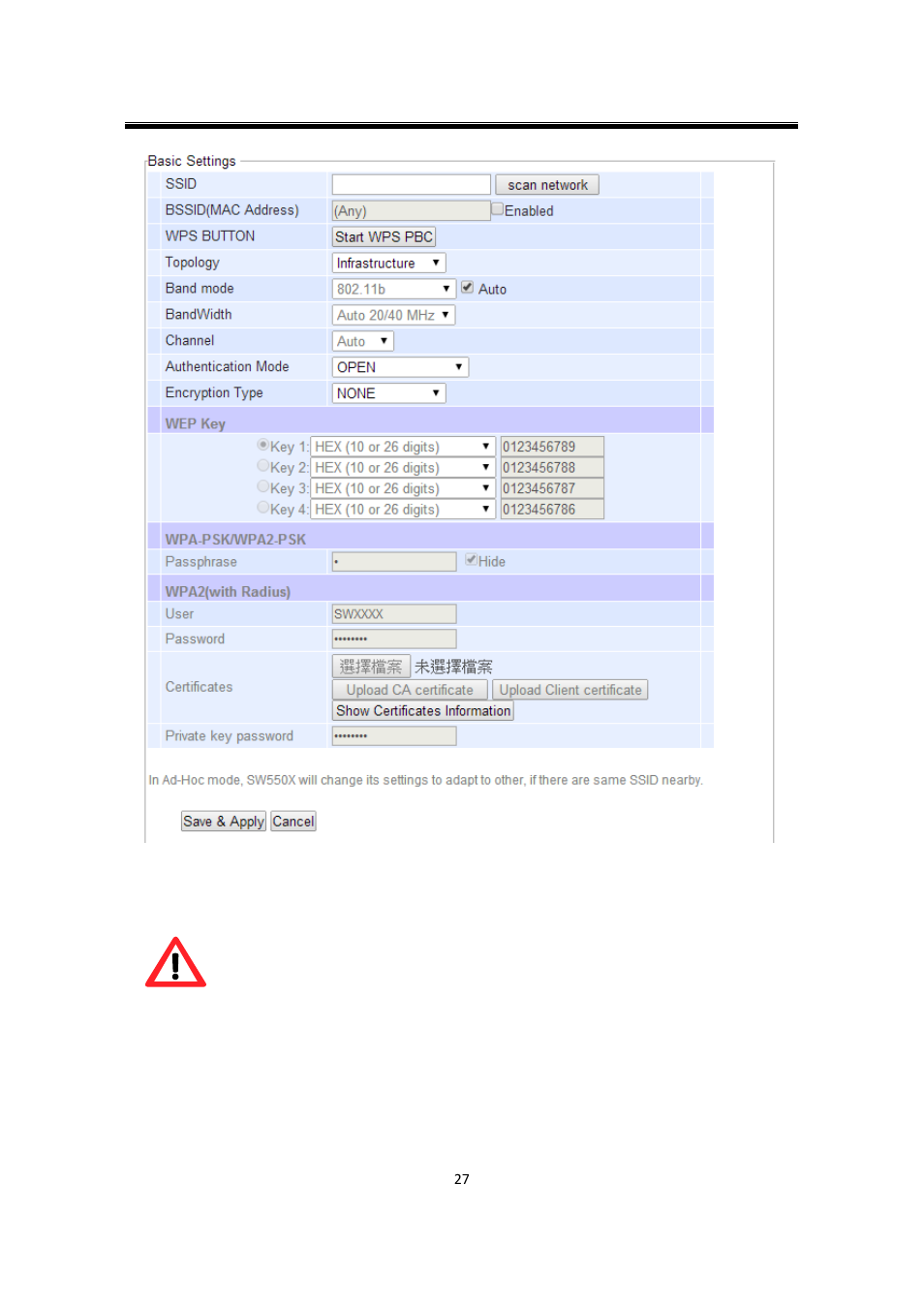 Figure, Attention | Atop Technology SW550XC User manual User Manual | Page 32 / 124