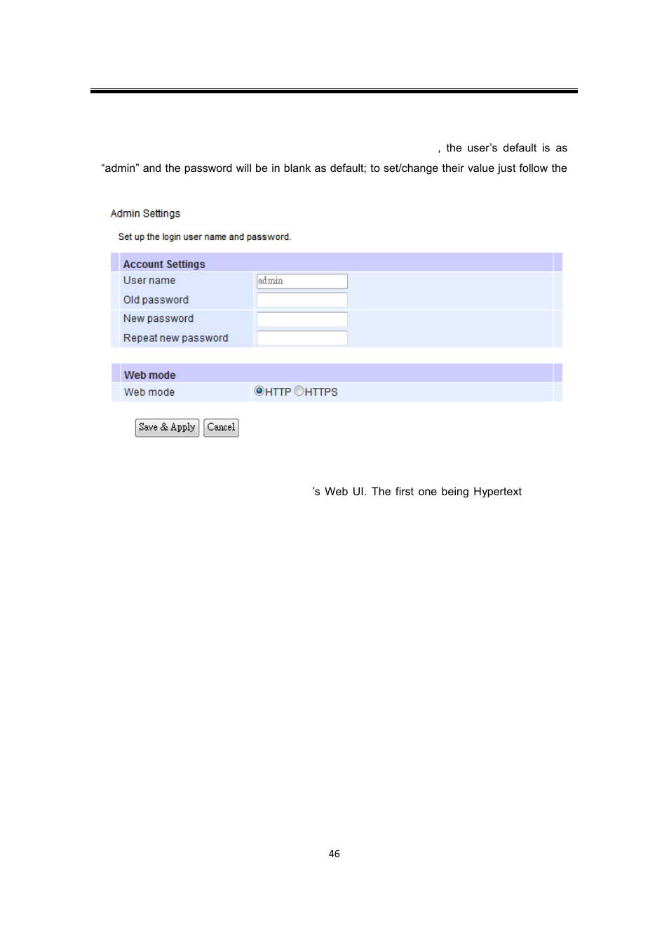 2 admin settings, Admin settings | Atop Technology SW550XC User manual User Manual | Page 51 / 124