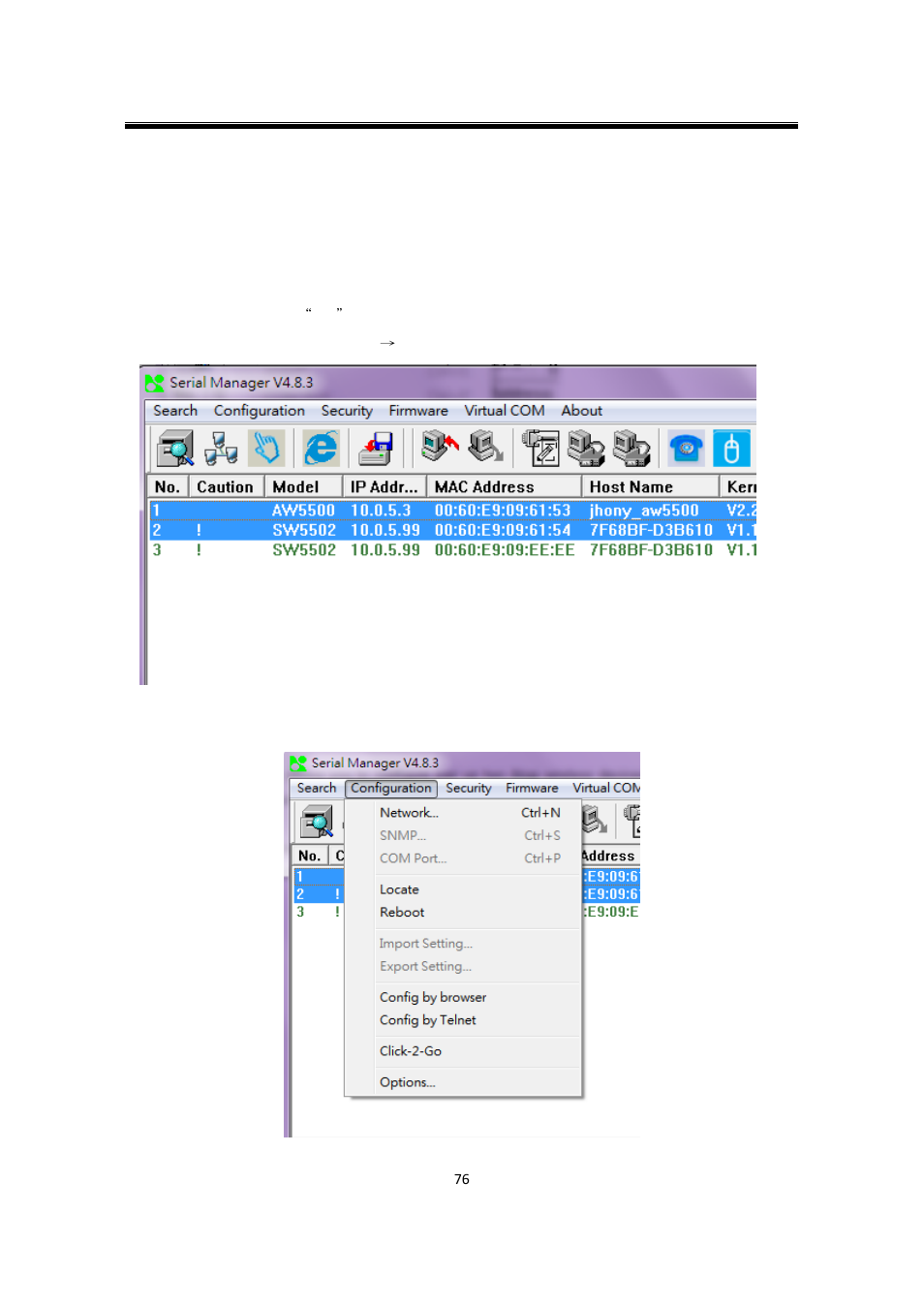 3 click -2-go, Click -2-go | Atop Technology SW550XC User manual User Manual | Page 81 / 124