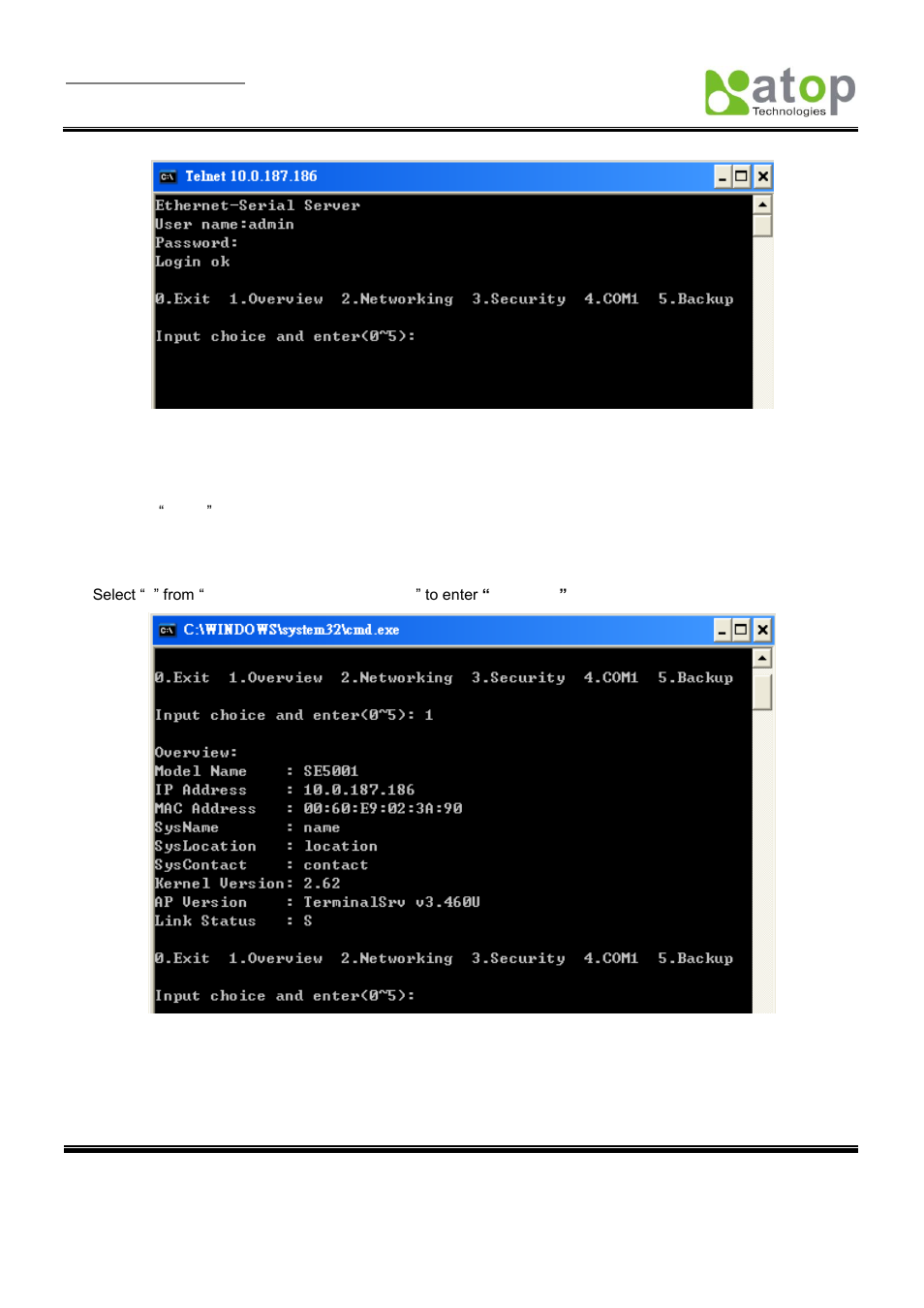 Atop Technology SE5001 Series User Manual | Page 17 / 100