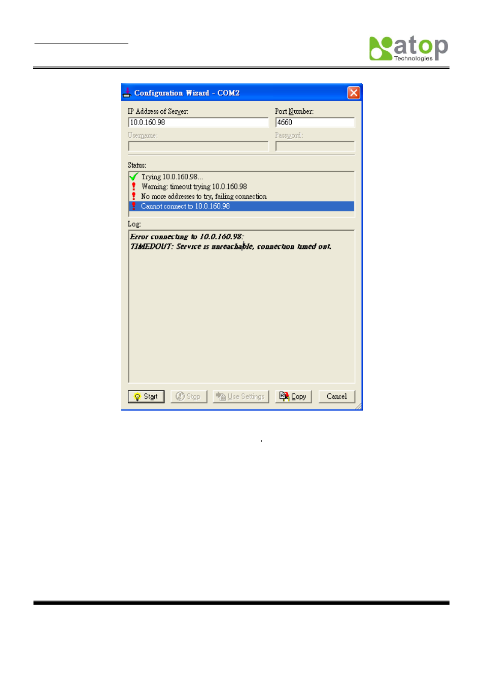 Atop Technology SE5001 Series User Manual | Page 55 / 100