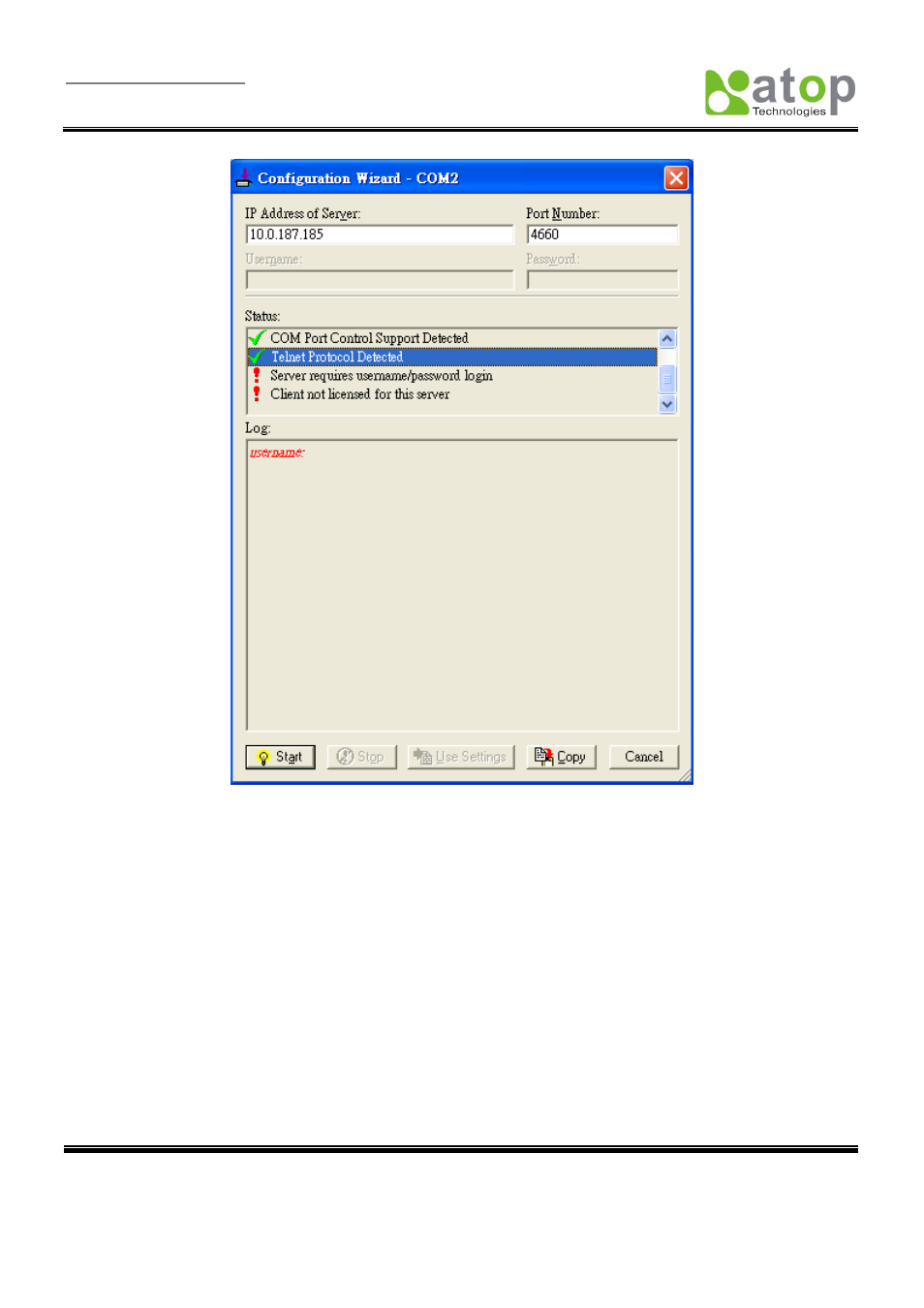 Atop Technology SE5001 Series User Manual | Page 58 / 100