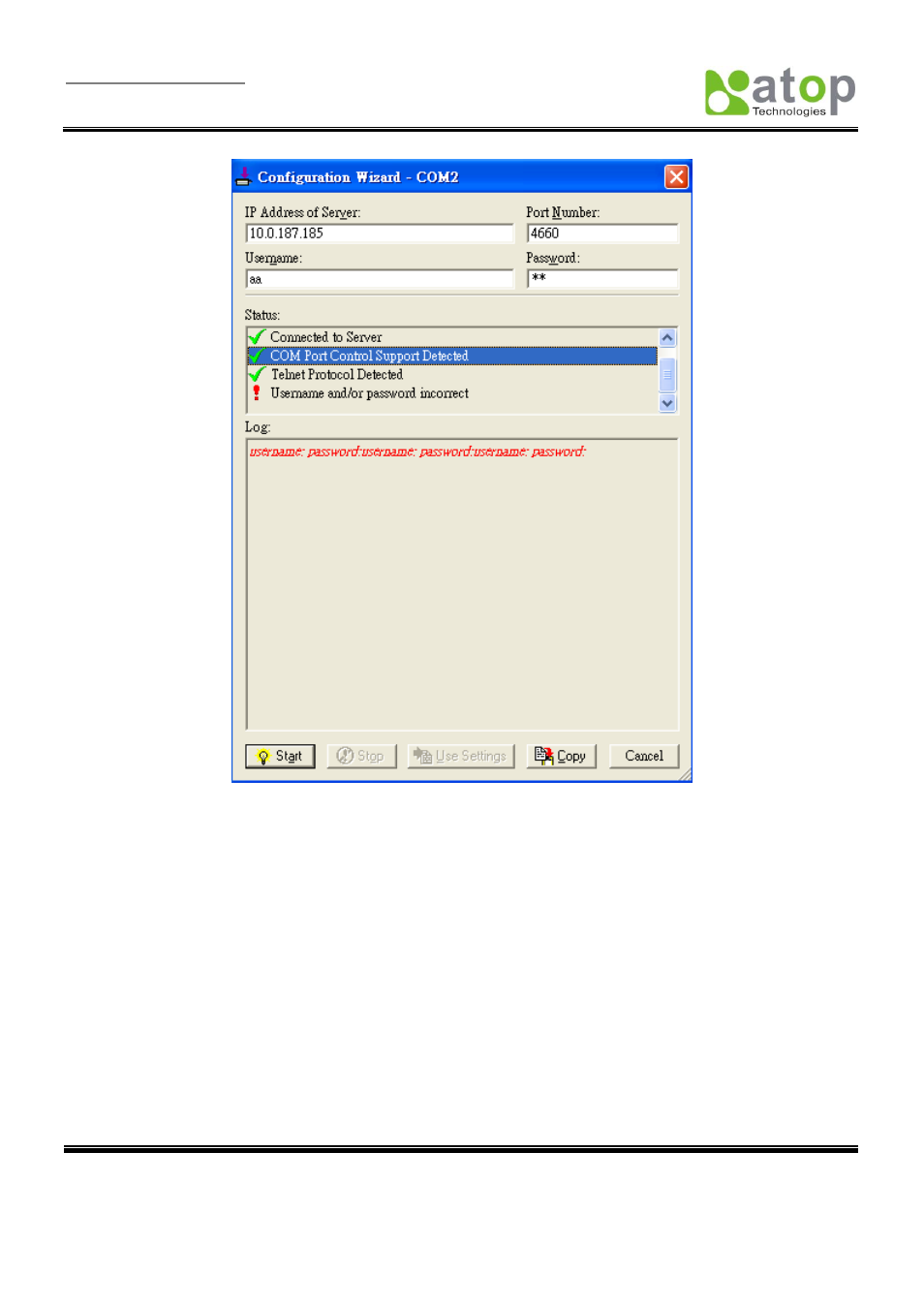 Atop Technology SE5001 Series User Manual | Page 59 / 100