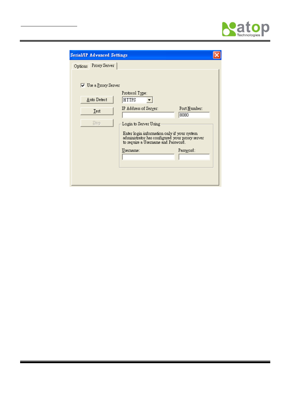Atop Technology SE5001 Series User Manual | Page 64 / 100