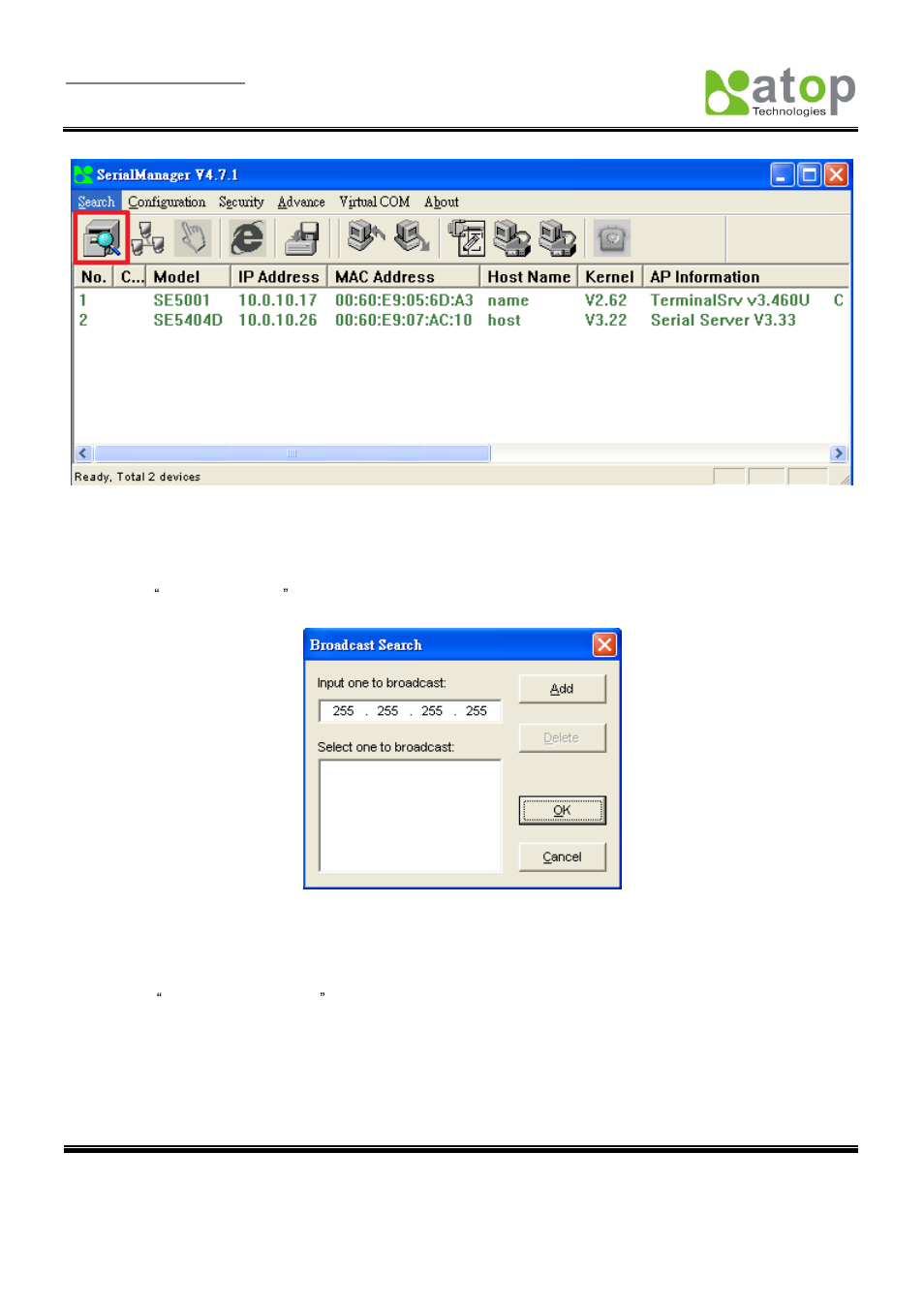 Atop Technology SE5001 Series User Manual | Page 83 / 100