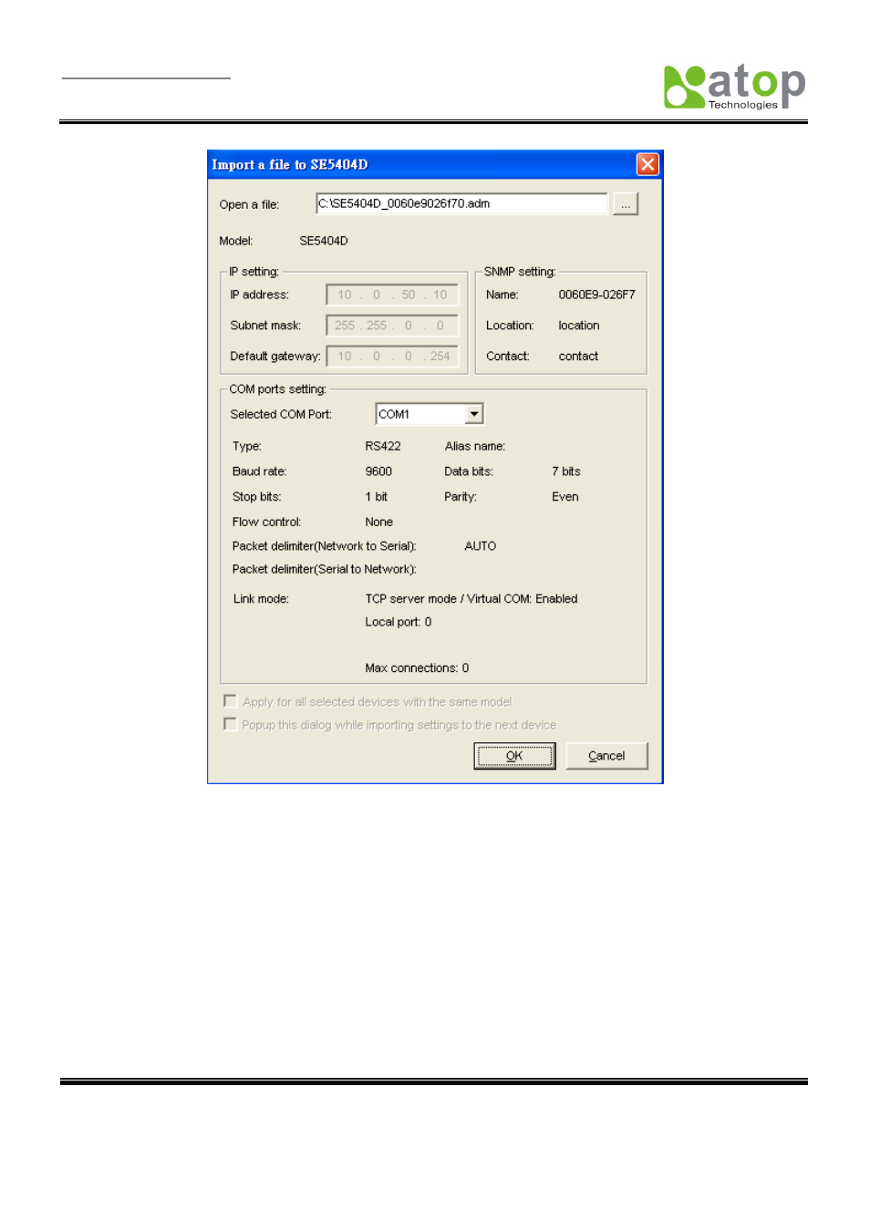 Atop Technology SE5001 Series User Manual | Page 92 / 100