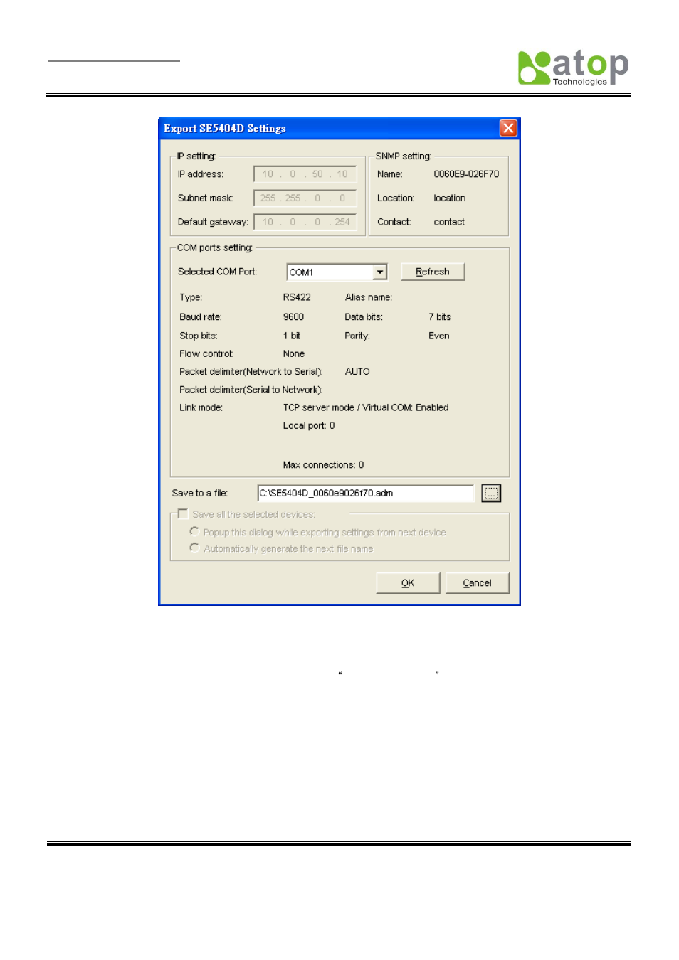 Atop Technology SE5001 Series User Manual | Page 93 / 100