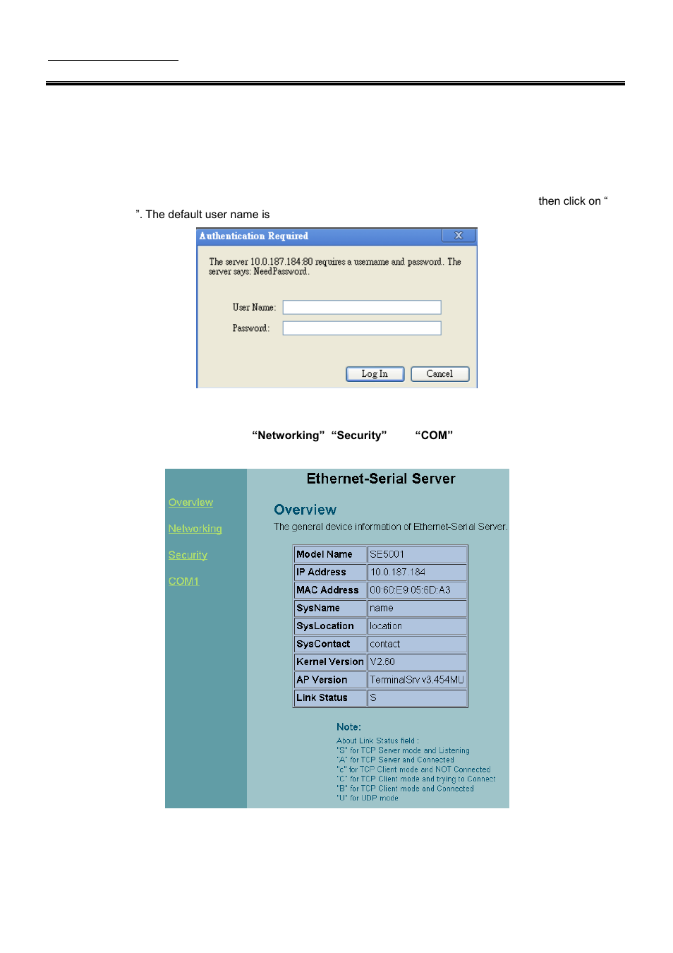 Log in to the system | Atop Technology SE5001A User manual User Manual | Page 30 / 72