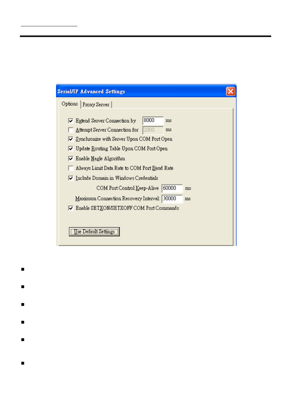 5 serial/ip advanced settings | Atop Technology SE5001A User manual User Manual | Page 63 / 72