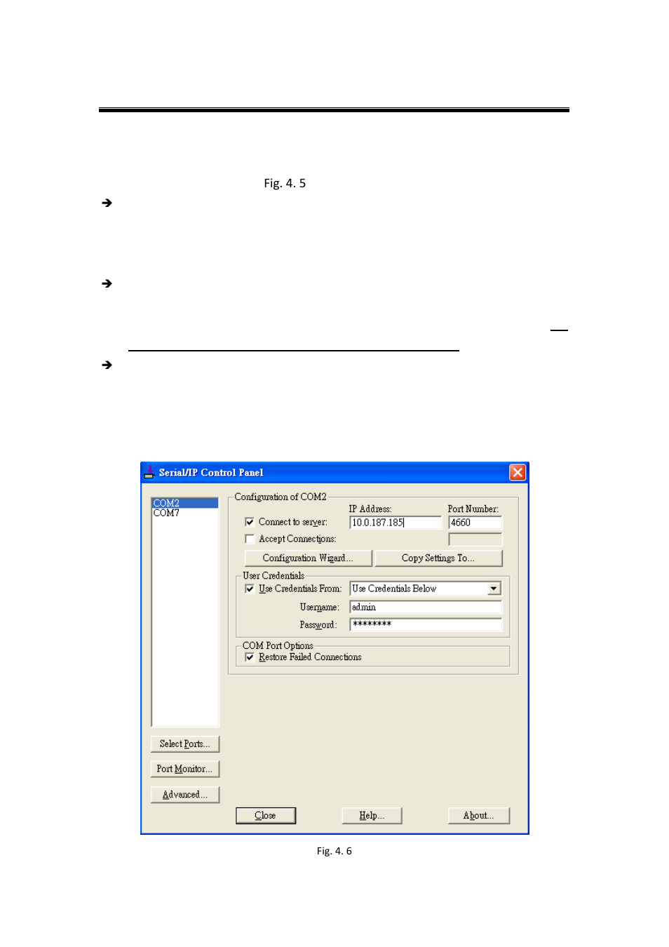 3 configuring virtual com ports, Configuring virtual com ports | Atop Technology SE5002D User manual User Manual | Page 67 / 87