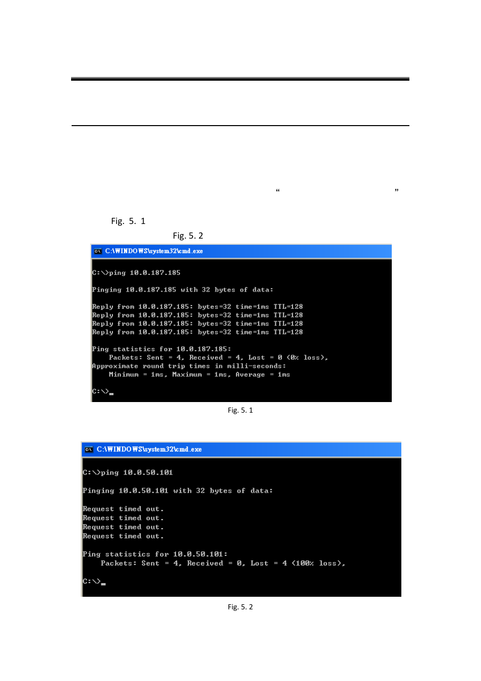 Diagnostics, Using standard ping command | Atop Technology SE5002D User manual User Manual | Page 80 / 87