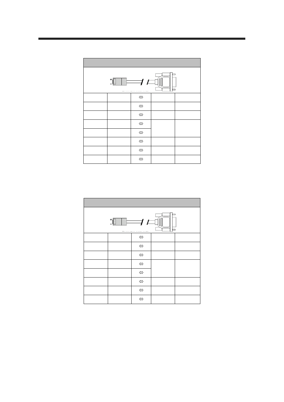 4 rj-45 to female db9 connection, 1 rj-45 to male db9 connection, Rj-45 to female db9 connection | Rj-45 to male db9 connection | Atop Technology SE5416A User manual User Manual | Page 110 / 113