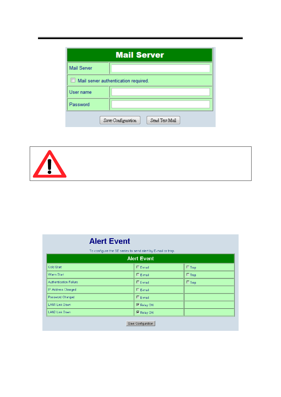 2 alert event, Alert event | Atop Technology SE5416A User manual User Manual | Page 41 / 113