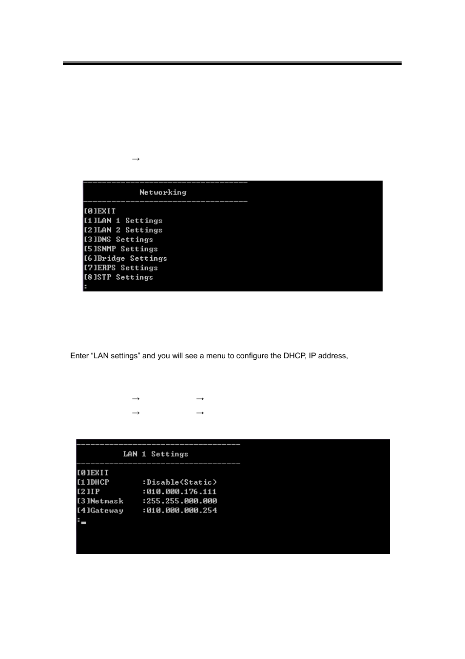 5 networking configuration, 1 lan 1 / lan 2 settings, Networking configuration | Lan 1 / lan 2 settings | Atop Technology SE5416A User manual User Manual | Page 59 / 113