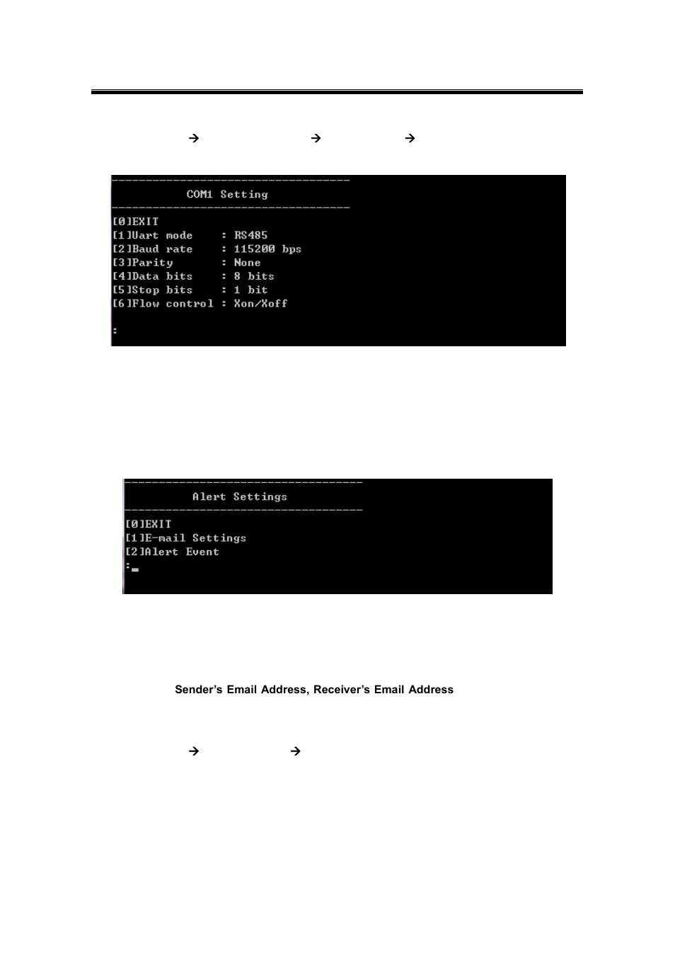 7 alert settings, 1 configuring e-mail, Alert settings | Configuring e-mail | Atop Technology SE5416A User manual User Manual | Page 66 / 113