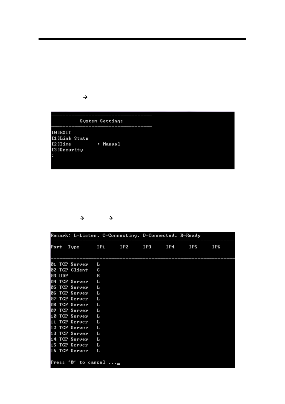8 system configuration, 1 link state, System configuration | Link state | Atop Technology SE5416A User manual User Manual | Page 68 / 113