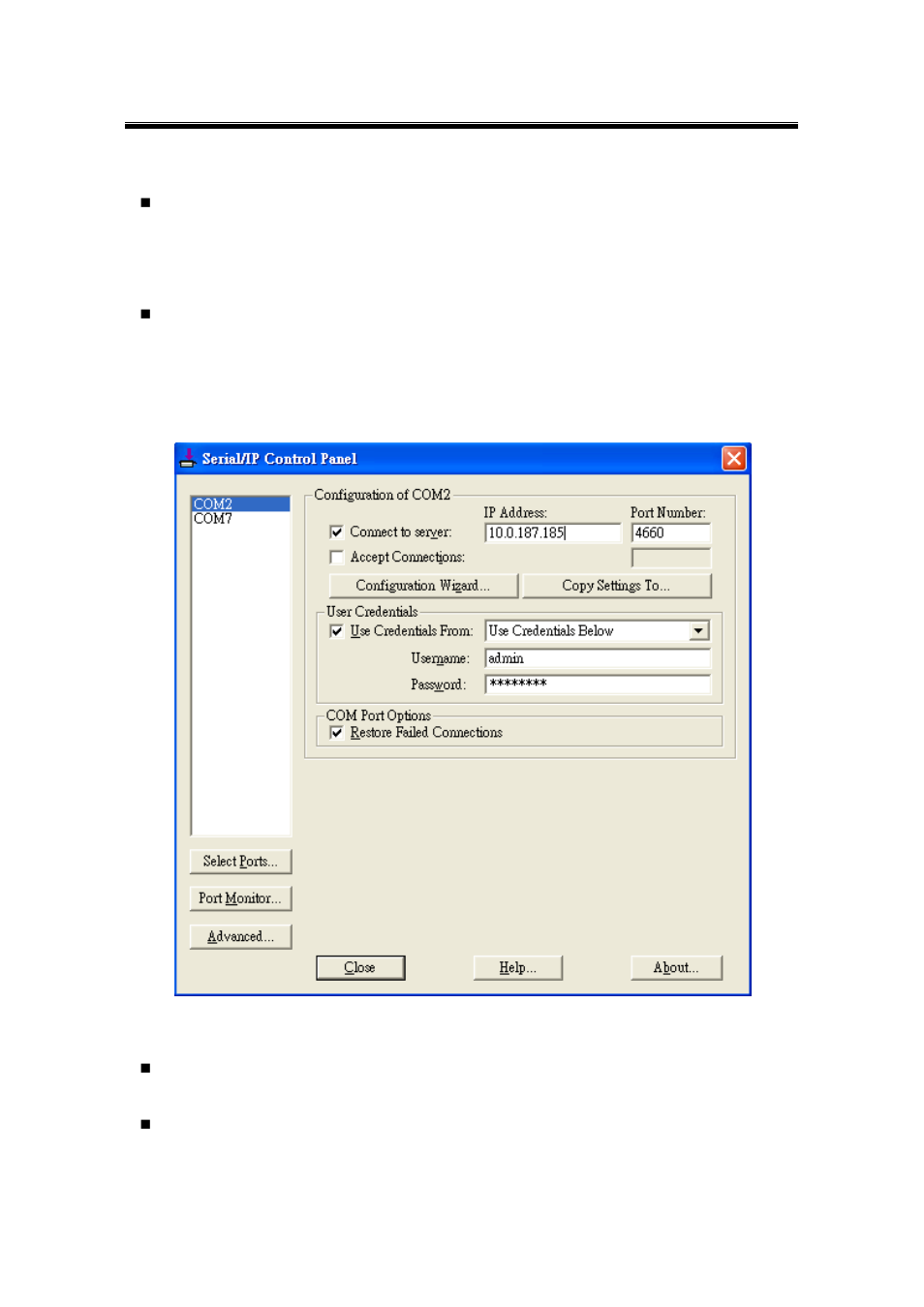 3 configuring vcom ports, Configuring vcom ports | Atop Technology SE5416A User manual User Manual | Page 95 / 113