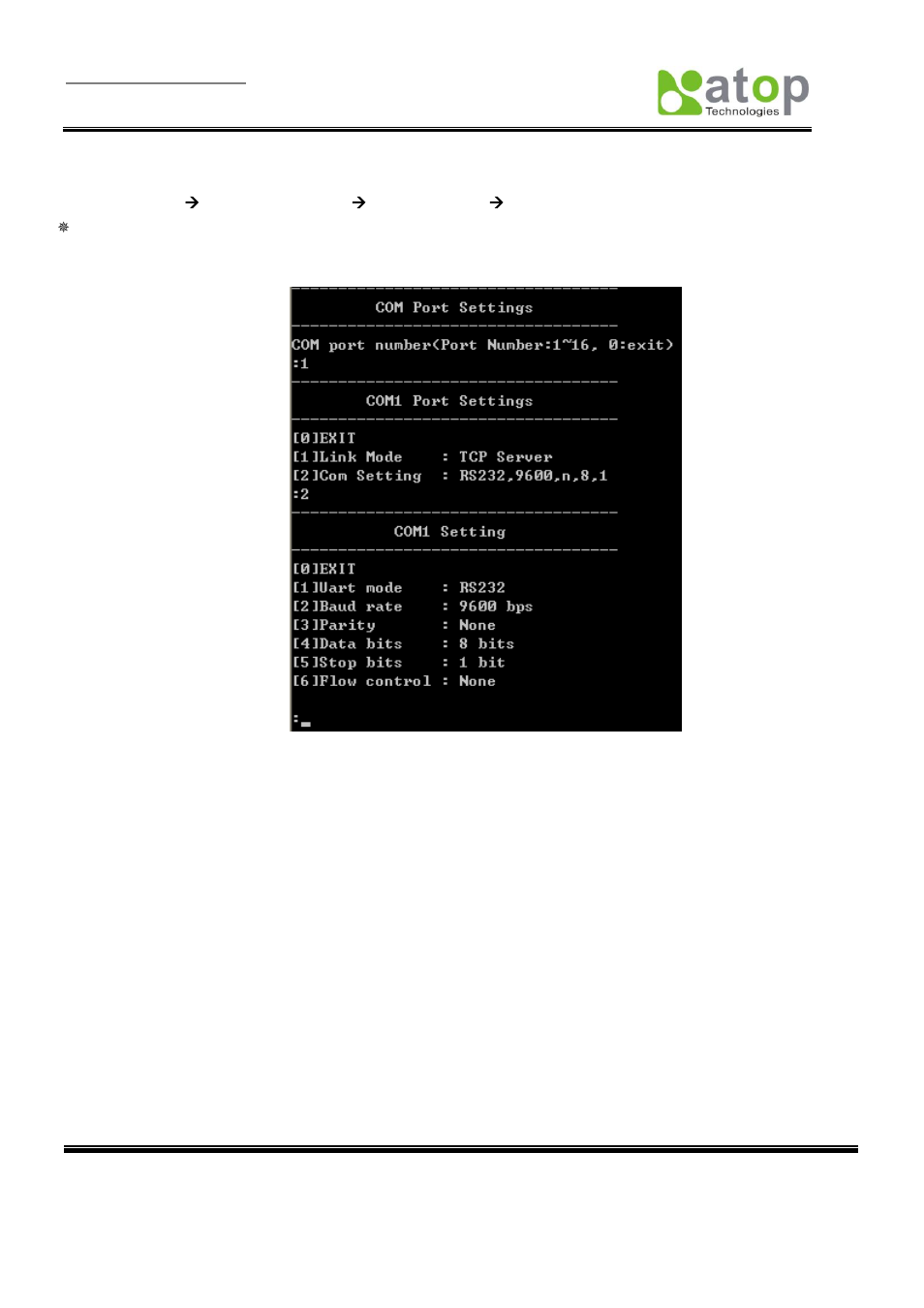 10 serial settings, Lert, Ettings | Atop Technology SE5404D User manual User Manual | Page 25 / 97