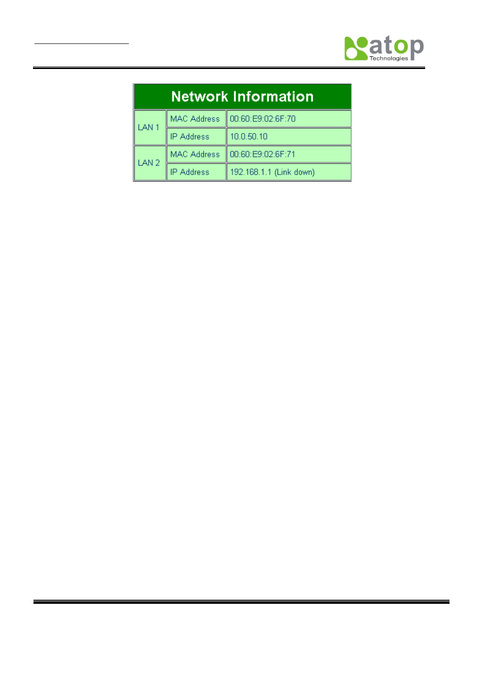 Etwork, Onfiguration, 3 network configuration | Atop Technology SE5404D User manual User Manual | Page 33 / 97