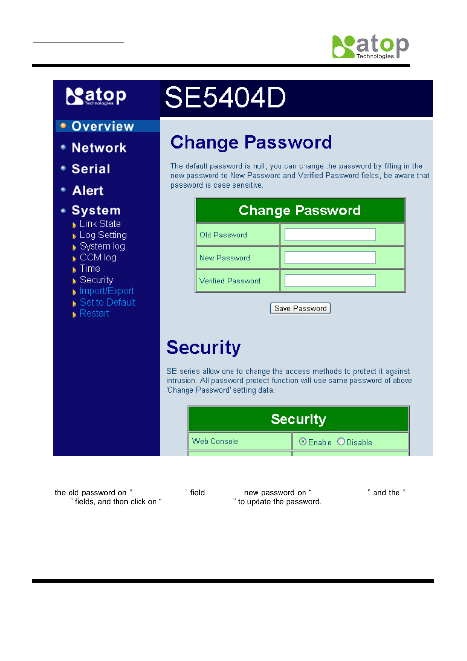 Atop Technology SE5404D User manual User Manual | Page 52 / 97