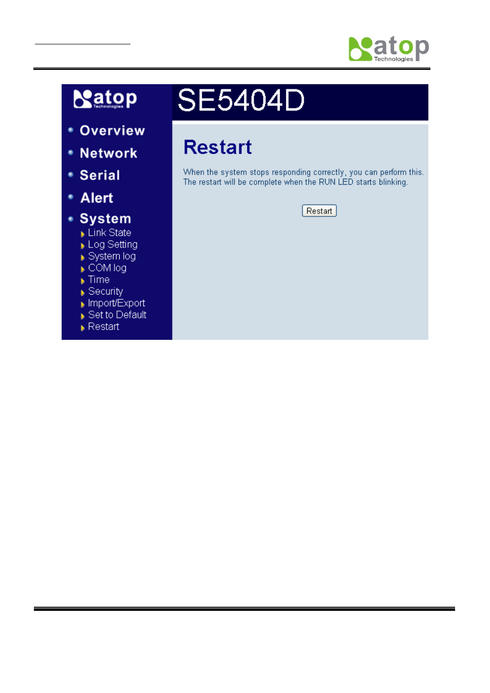 Atop Technology SE5404D User manual User Manual | Page 56 / 97