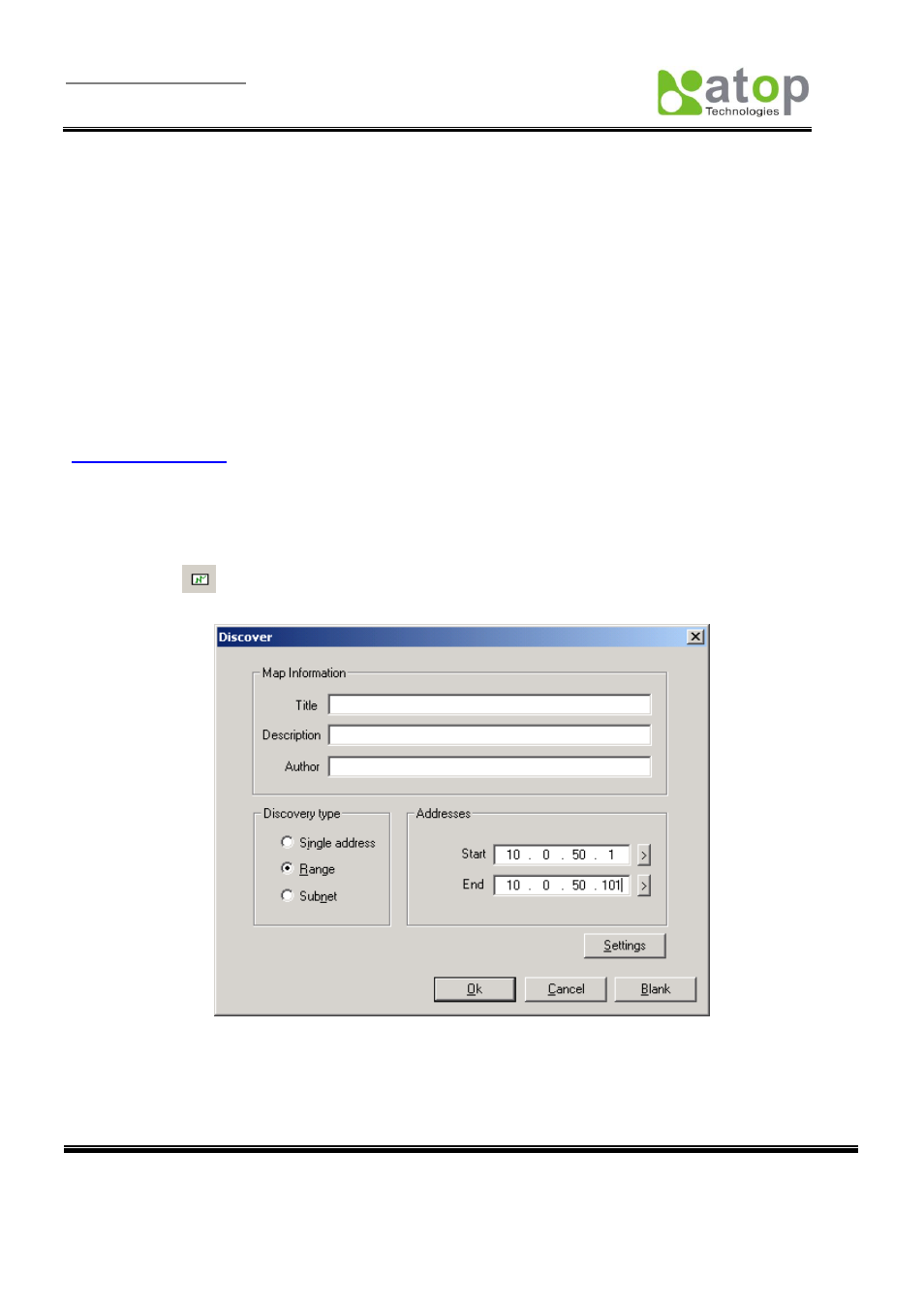 Snmp setup, Snmp, Etwork | Anagement, Latform, Sing, Xample, 1 snmp network management platform, 2 using networkview as an example | Atop Technology SE5404D User manual User Manual | Page 61 / 97