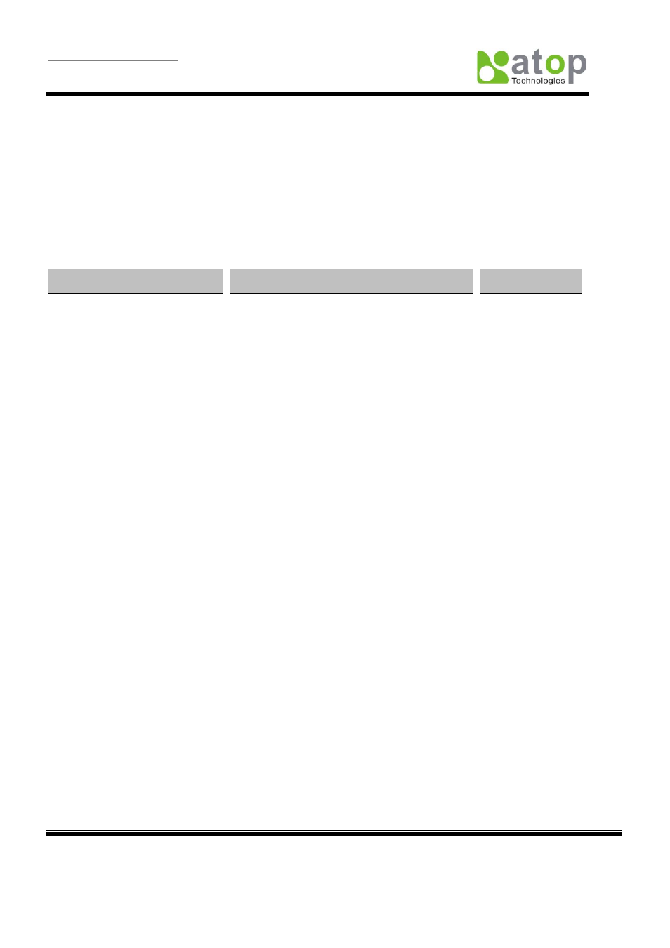Rror, Essages, B.3 error messages | Atop Technology SE5404D User manual User Manual | Page 77 / 97