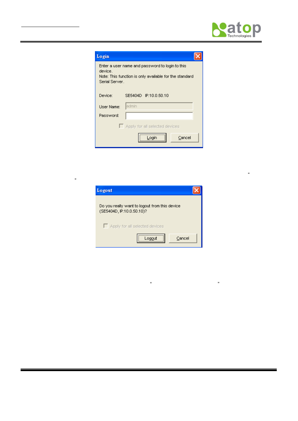 Atop Technology SE5404D User manual User Manual | Page 92 / 97