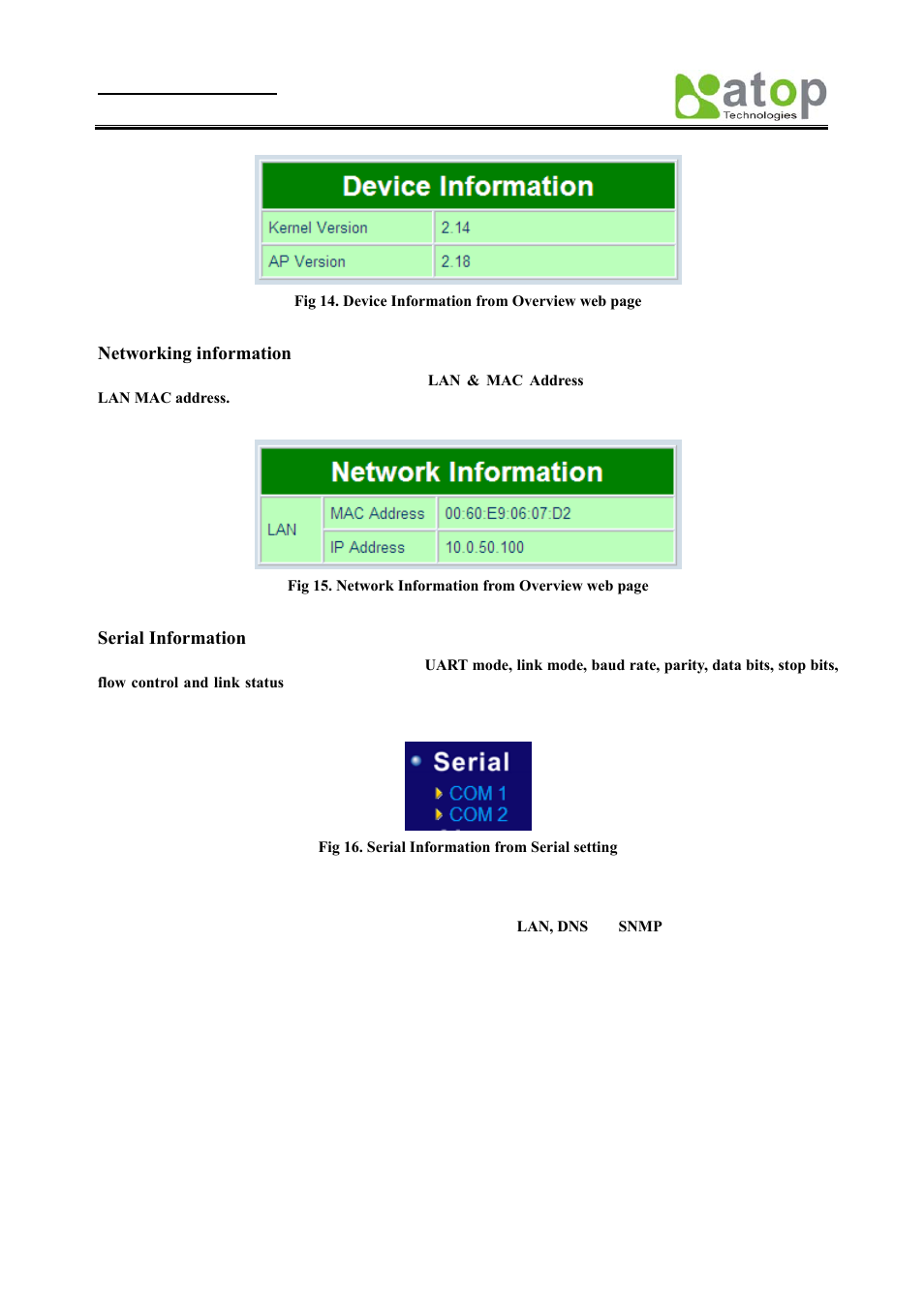 Network configurations, Etwork, Onfigurations | Atop Technology SE8502-M12 User Manual User Manual | Page 17 / 62