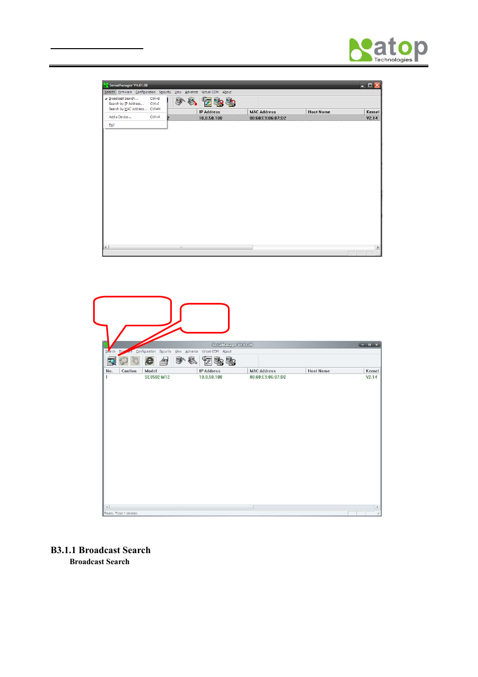 Atop Technology SE8502-M12 User Manual User Manual | Page 42 / 62