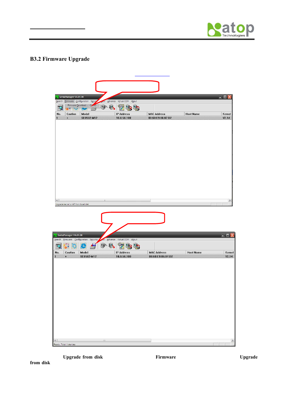 Atop Technology SE8502-M12 User Manual User Manual | Page 45 / 62