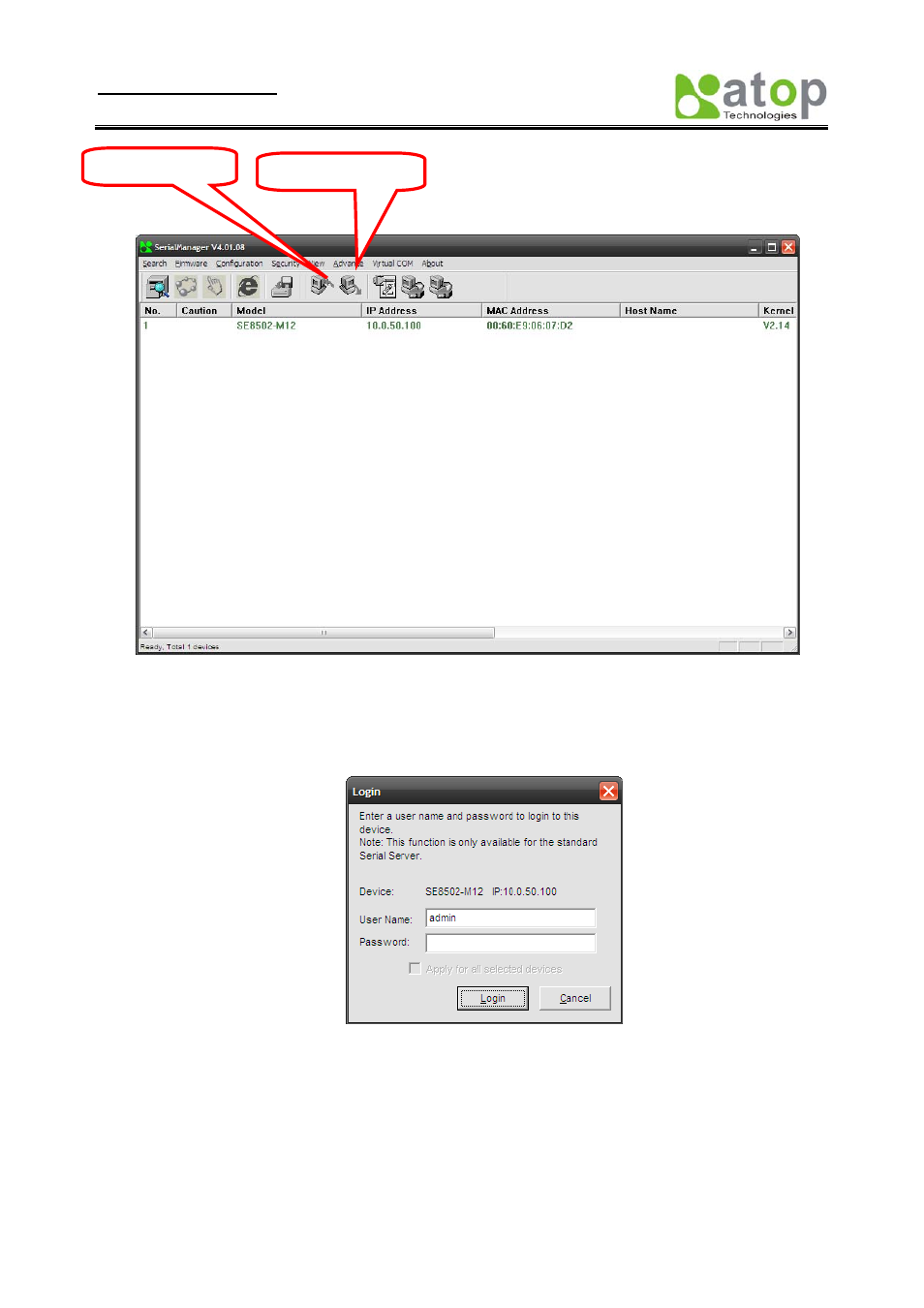 Atop Technology SE8502-M12 User Manual User Manual | Page 47 / 62