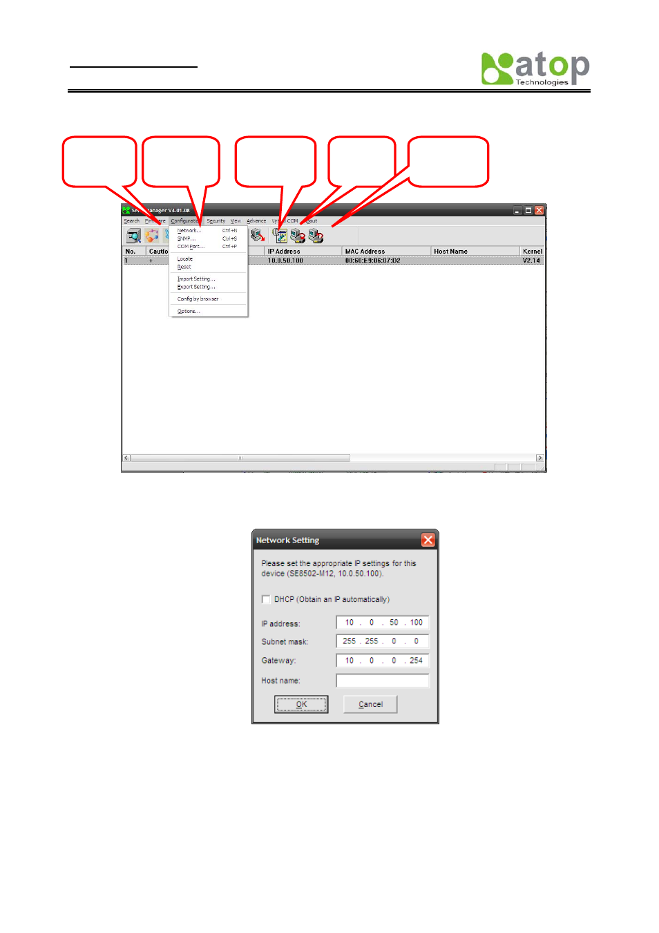 Atop Technology SE8502-M12 User Manual User Manual | Page 49 / 62