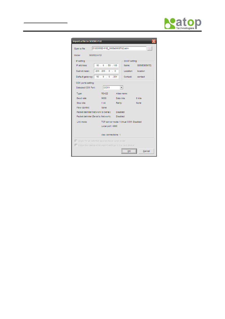 Atop Technology SE8502-M12 User Manual User Manual | Page 52 / 62