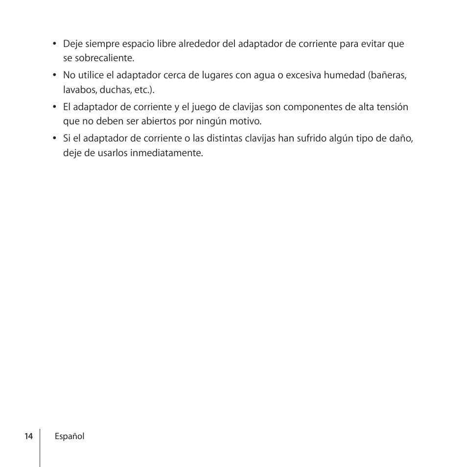Apple World Travel Adapter User Manual | Page 14 / 20