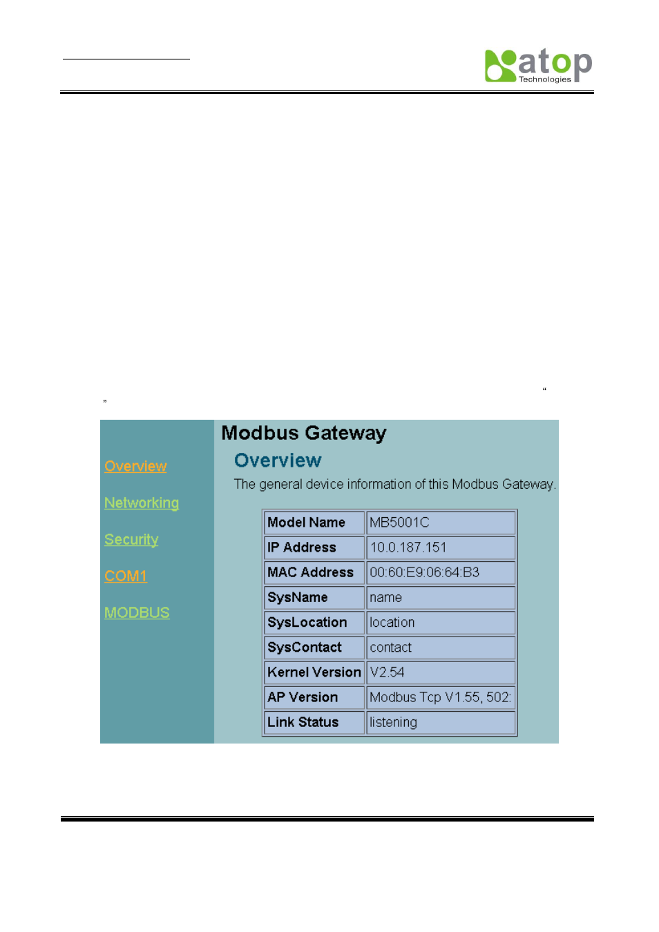 Atop Technology MB5001C User Manual User Manual | Page 35 / 46