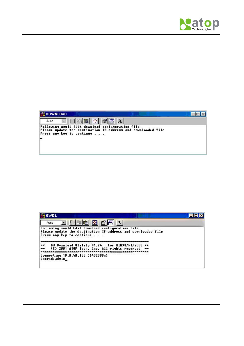 Appendix c: upgrade system firmware, C.1 upgrade procedures | Atop Technology MB5001C User Manual User Manual | Page 41 / 46