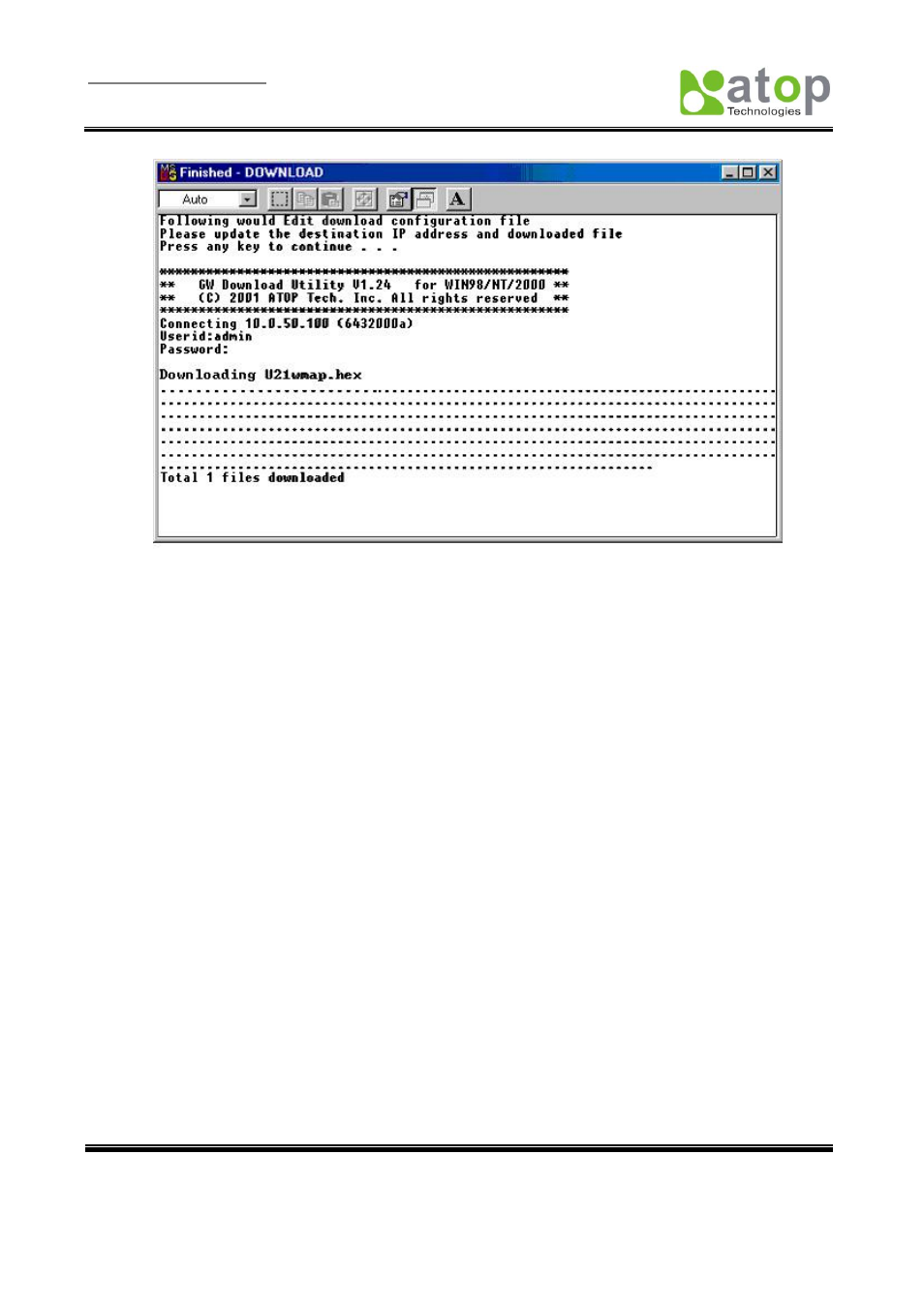 C.2 critical issues of upgrading | Atop Technology MB5001C User Manual User Manual | Page 42 / 46