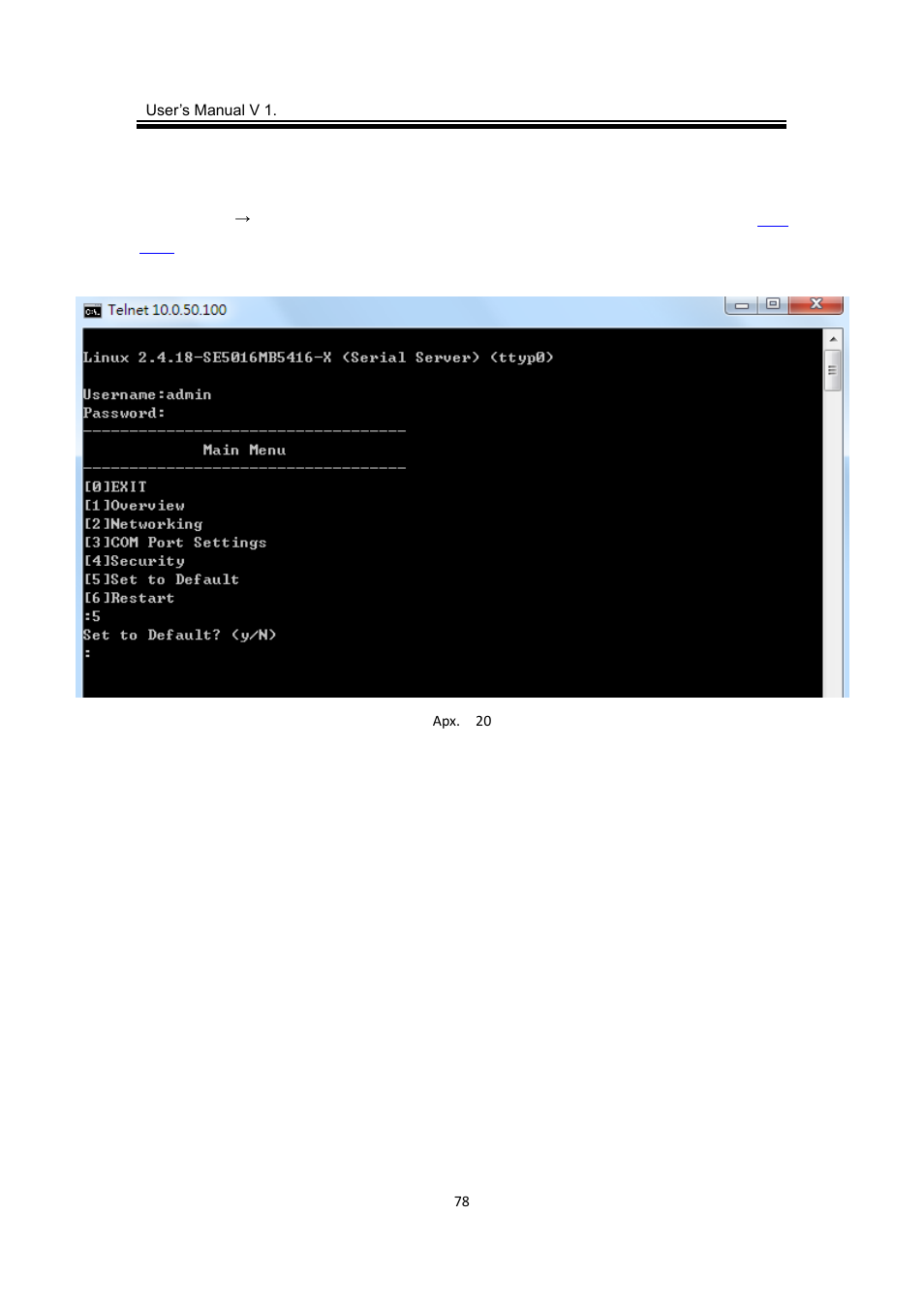 Reset to factory defaults | Atop Technology MB5416A2 User manual User Manual | Page 81 / 84