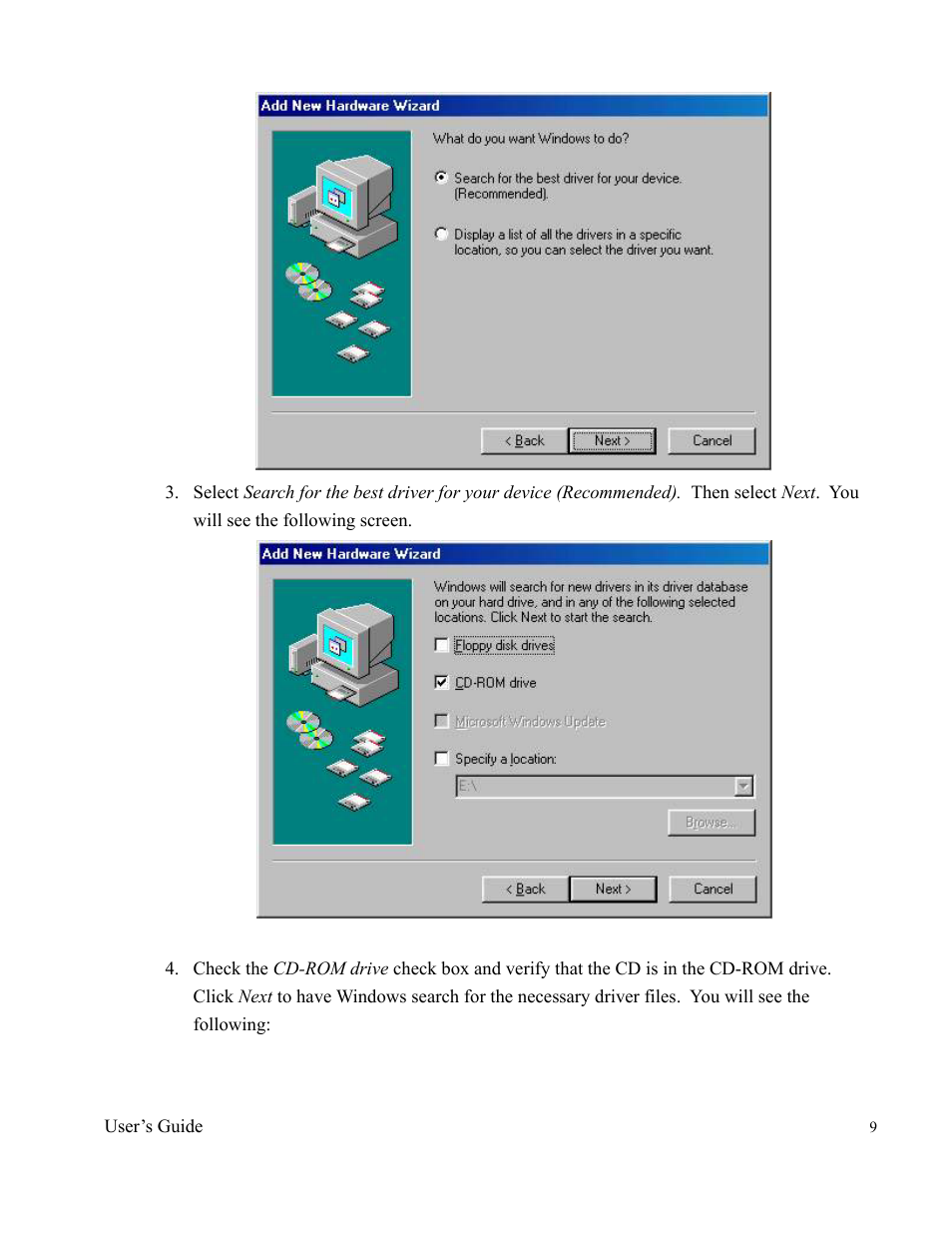 Ambit Data Cable Modem U10C011 User Manual | Page 9 / 30