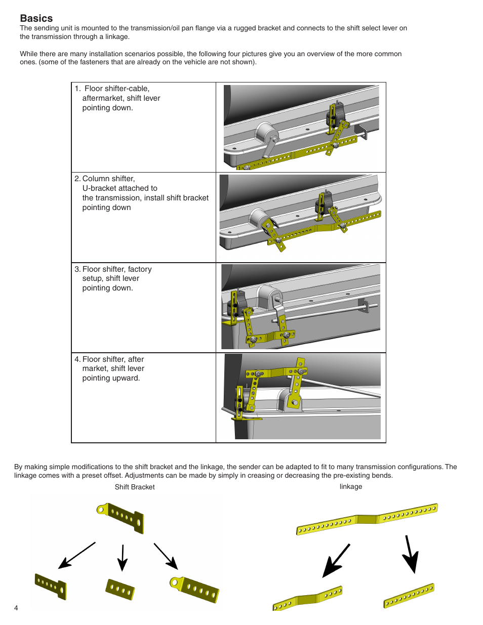 Basics | Auto Meter 4359 User Manual | Page 4 / 7